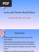 Acute and Chronic Renal Failure My