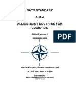 20190122-Doctrine Nato Logistics Ajp 4 PDF