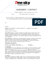 Revised Dealership Contract