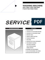 WASHING MACHINE Samsung Service Manual SWV-1200F/1100F/1000F/800F P1291/P1091/P8091/P6091