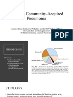 Pediatric Community-Acquired Pneumonia