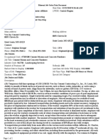 Missouri Job Order Print Document