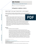 HHS Public Access: Motivation and Self-Regulation in Addiction: A Call For Convergence