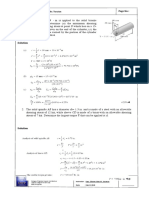 Solution: Problem Set No. Title: Torsion Page No.