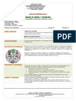 Guía de Aprendizaje Núcleo de Ciencia y Tecnología Noveno Grado.