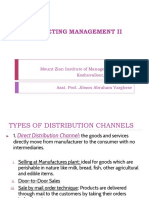 Distribution Decesion