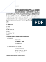 Problema Resuelto de Evaporación Múltiple Efecto Continuar