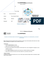 Producto Académico 1 - Gerencia de Proyectos