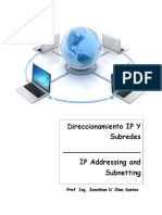 Practica Direccionamiento IP Y Subredes