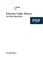 Extreme Value Theory: An Introduction