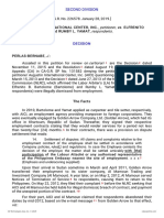 Petitioner Vs Vs Respondents: Second Division