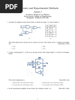 Electronics and Experimental Methods PDF