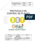 Op-Pr-Sst-012 Protocolo Control de Plagas