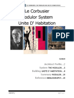 Le Corbusier Modulor System Unite D' Habitation: Architect Profile... 2 System Building Reference