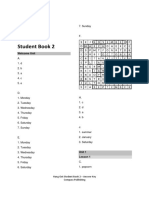 Answers Hang Out Student Book 2: Welcome Unit