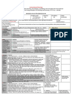 Detailed Lesson Plan (DLP) Format: Instructional Planning