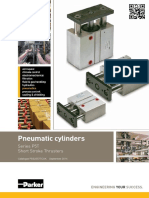 Pneumatic Cylinders: Series P5T Short Stroke Thrusters