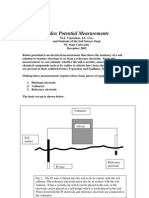 Redox Potential Measurements