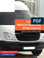 Individual Vehicle Approval Inspection Manual Vans PDF