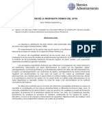 Ensayos Geofisicos para Evaluación de Respuesta Sismica Del Sitio (E. Guanchez)