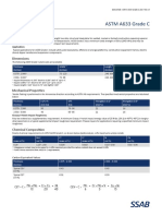 ASTM A633 Grade C: General Product Description