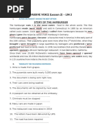 Passive Voice Practice