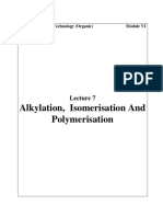 Alkylation, Isomerisation and Polymerisation