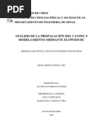 Analisis de La Propagacion Del Caving y Modelamiento Mediante FlowSim BC