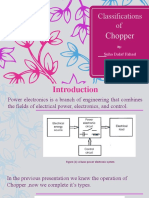 Classifications of Chopper (Suha Dalaf)