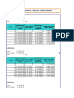 Linea Recta y Doble Saldo de Depreciacion