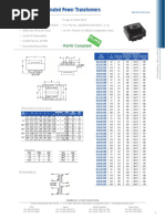 International Laminated Power Transformers: Rohs Compliant