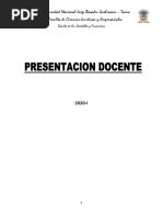 Presentacion Del Docente Junio 2020 - F