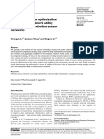 Data Transmission Optimization Algorithm For Network Utility Maximization in Wireless Sensor Networks