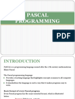 Pascal Programming