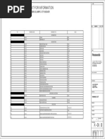 Drawing List - Document For Information: Panasonic Homes Unit at Pine Garden Olympic City Bogor