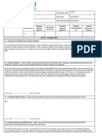 Progress Review Template