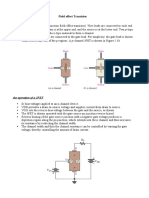 The Basic Structure: Field Effect Transistor