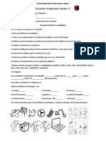 Tecnologia - Grado 3 Sede Ana