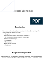 Bioprocess Economics PDF