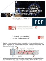 113 EDDY CURRENT INSPECTION OF TWISTED TUBE HEAT EXCHANGERS AND FIELD TEST RESULTS - TimothyRush