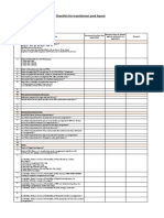 Checklist For Transformer Yard Layout