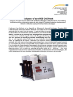 Analyseur D'eau BDO PDF