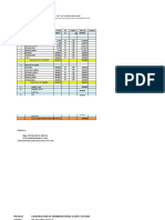 Construction of 3 - Sets 9M, 1 - Set 12M Flagpole and Façade