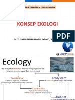 Konsep Ekologi: Dasar Kesehatan Lingkungan