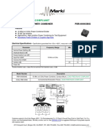 Lead-Free / Rohs-Compliant: High Isolation Power Combiner PBR-0006SMG