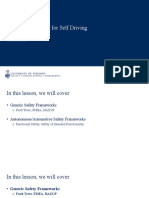 05 - Lesson 3 Safety Frameworks For Self Driving - C1M3L3 - Safety - Frameworks - For - Self Driving PDF