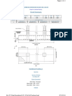 Result Summary: Combined Foundation Design (Aci 318-05)