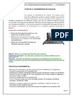 TP 1 Transfert Thermique Conduction PTC100 Corrige PDF