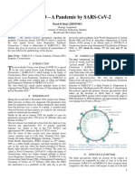 Covid-19 - A Pandemic by Sars-Cov-2: Harsh R Darji (J18Imt601)