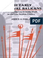 John V. A. Fine - The Early Medieval Balkans - A Critical Survey From The Sixth To The Late Twelfth Century (1991, University of Michigan Press) PDF